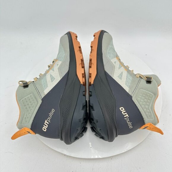 Salomon Outpulse Mid GoreTex Women Size 5 415938 Grey Iron Ebony Hiking Shoes - Picture 6 of 12